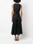 TWINSET Flared jurk Zwart - Thumbnail 4