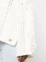 TWINSET Opengebreide trui Wit - Thumbnail 5