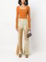TWINSET Ribgebreide top Oranje - Thumbnail 2