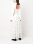 TWINSET Maxi-jurk met ruche Beige - Thumbnail 2