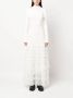 TWINSET Maxi-jurk met ruche Beige - Thumbnail 3