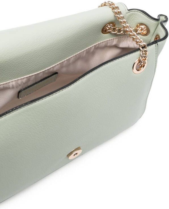 TWINSET Schoudertas met logoplakkaat Groen