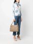 TWINSET Shopper met logoplakkaat Beige - Thumbnail 2