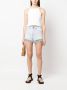 TWINSET Shorts met veren afwerking Blauw - Thumbnail 2
