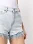 TWINSET Shorts met veren afwerking Blauw - Thumbnail 5