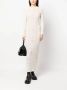 TWINSET Getailleerde maxi-jurk Beige - Thumbnail 2