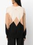 TWINSET Trui met argyle patroon Beige - Thumbnail 4
