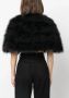 TWINSET Cropped jack Zwart - Thumbnail 4