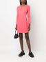 TWINSET Mini-jurk met V-hals Roze - Thumbnail 2