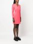 TWINSET Mini-jurk met V-hals Roze - Thumbnail 3