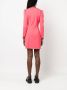 TWINSET Mini-jurk met V-hals Roze - Thumbnail 4