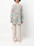 TWINSET x Marco Rambaldi coltrui met geborduurde bloemen Beige - Thumbnail 2