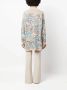TWINSET x Marco Rambaldi coltrui met geborduurde bloemen Beige - Thumbnail 4
