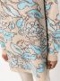 TWINSET x Marco Rambaldi coltrui met geborduurde bloemen Beige - Thumbnail 5