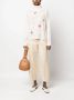 TWINSET x Marco Rambaldi floral-embroidered roll-neck jumper Beige - Thumbnail 2