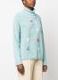 TWINSET x Marco Rambaldi floral-embroidered roll-neck jumper Blauw - Thumbnail 3