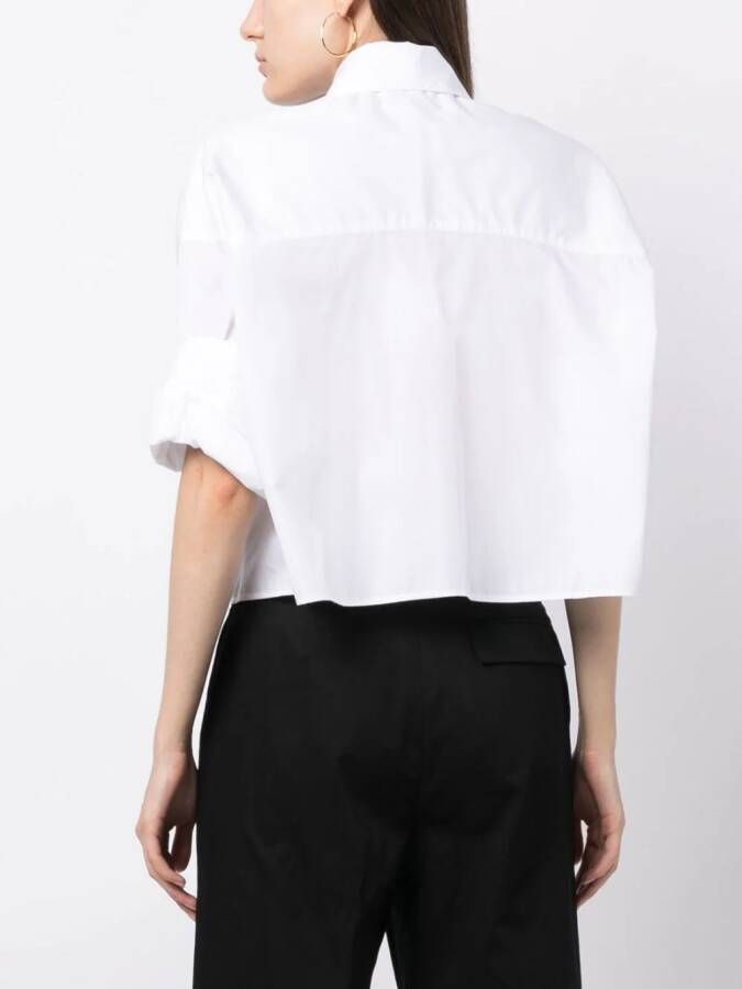 TWP Katoenen blouse Wit
