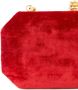 Tyler Ellis kleine Perryclutch Rood - Thumbnail 4