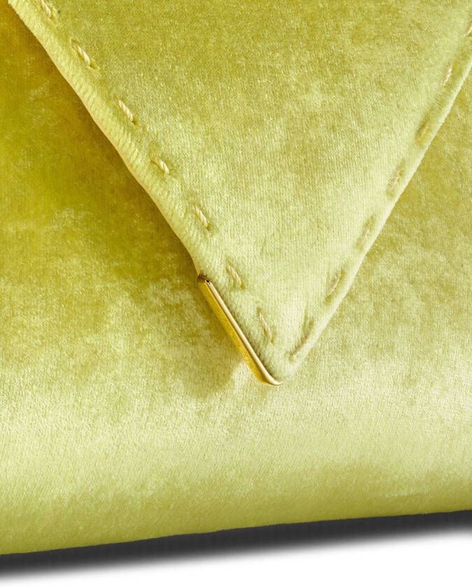 Tyler Ellis Lee Pouchet kleine clutch Geel
