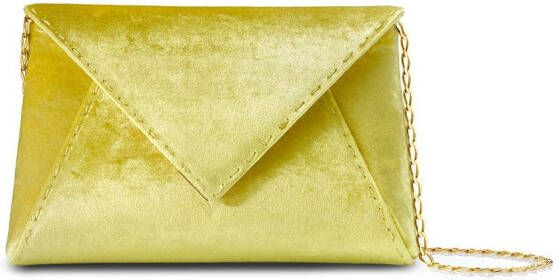 Tyler Ellis Lee Pouchet kleine clutch Geel