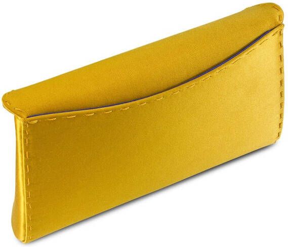 Tyler Ellis Lee Pouchet kleine clutch Geel