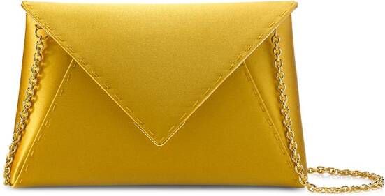 Tyler Ellis Lee Pouchet kleine clutch Geel