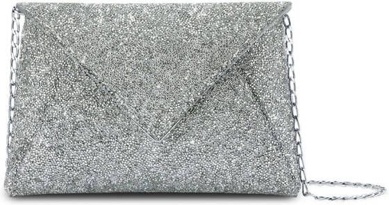 Tyler Ellis Lee Pouchet kleine clutch Zilver