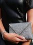 Tyler Ellis Lee Pouchet kleine clutch Zilver - Thumbnail 5