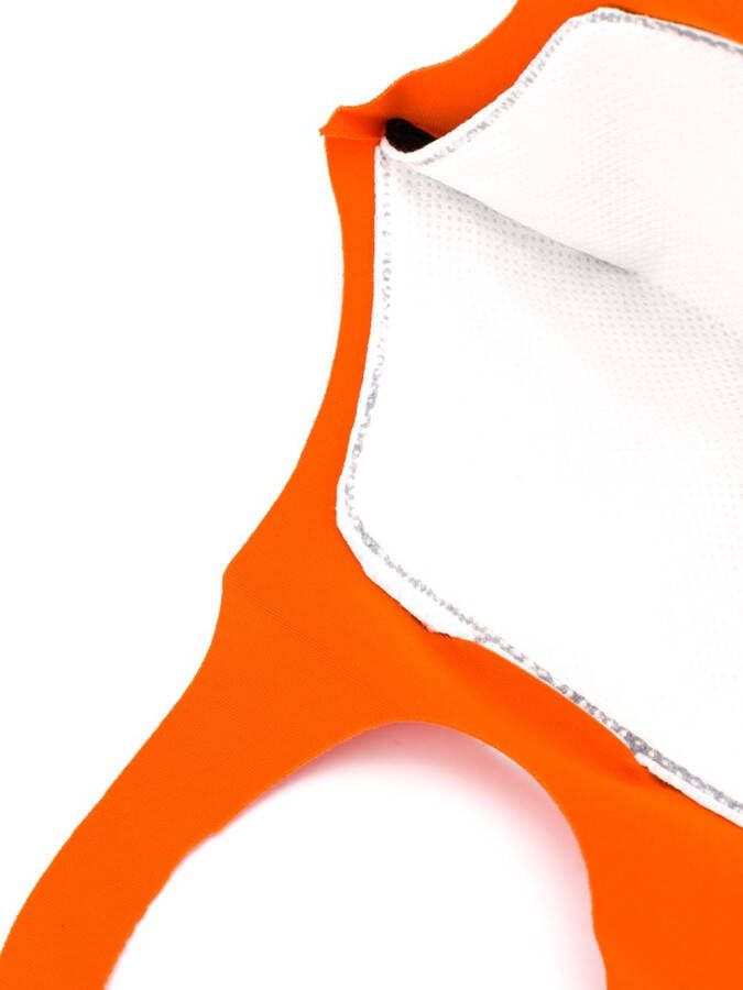 U-Mask Mondkapje met logoprint Oranje