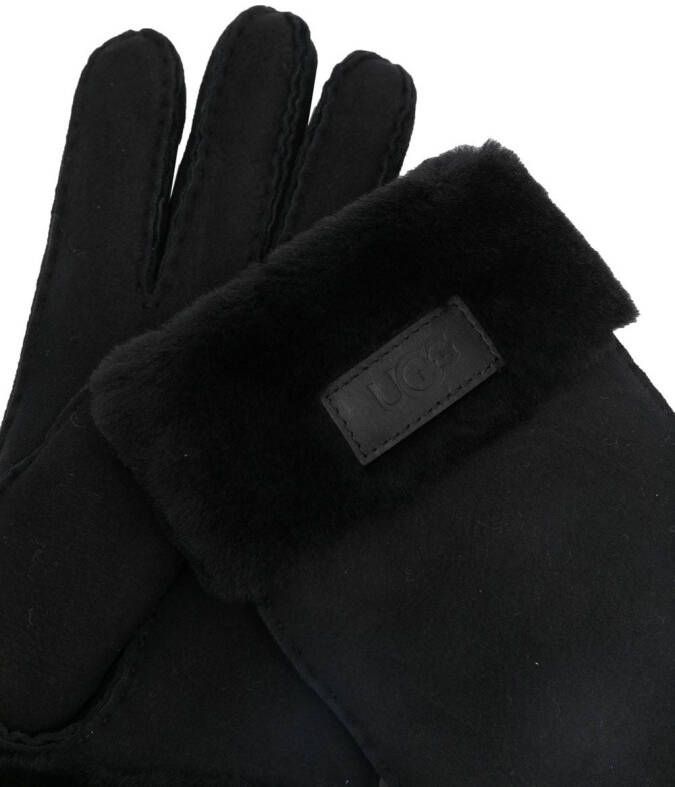 UGG Handschoenen met logopatch Zwart