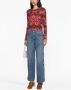 Ulla Johnson T-shirt met abstracte print Roze - Thumbnail 2