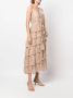 Ulla Johnson Asymmetrische jurk Beige - Thumbnail 3