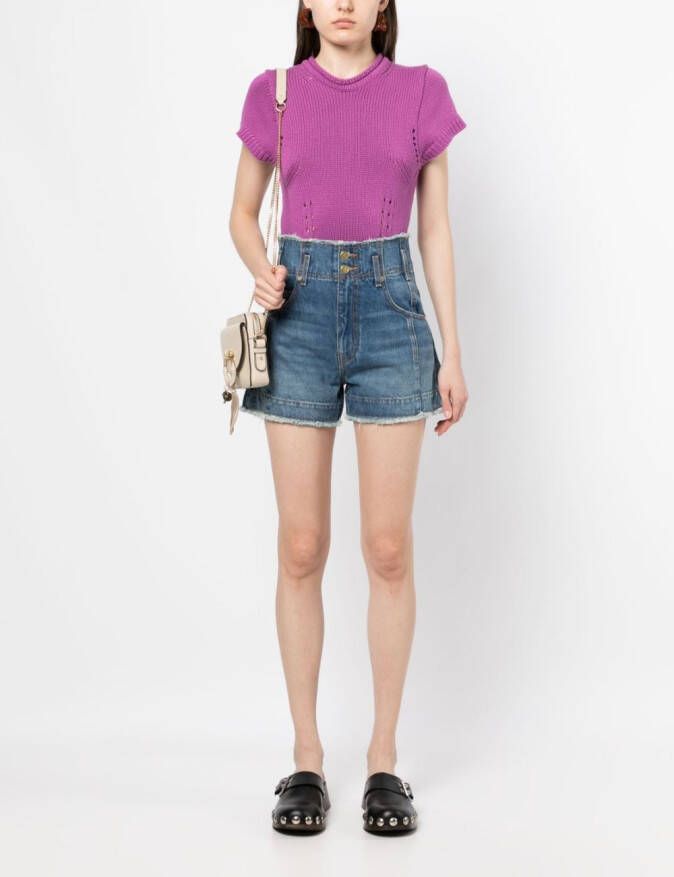 Ulla Johnson Cropped top Paars
