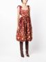 Ulla Johnson Maxi-jurk met bloemenprint Rood - Thumbnail 3