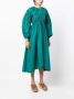 Ulla Johnson Gesmockte jurk Groen - Thumbnail 3