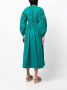 Ulla Johnson Gesmockte jurk Groen - Thumbnail 4