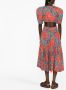 Ulla Johnson Midi-jurk met print Oranje - Thumbnail 3