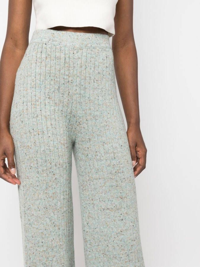 Ulla Johnson High waist broek Groen