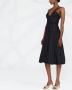 Ulla Johnson Jurk met V-hals Zwart - Thumbnail 3