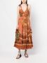 Ulla Johnson Maxi-jurk met bloemenprint Oranje - Thumbnail 2