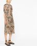 Ulla Johnson Midi-jurk met bloemenprint Beige - Thumbnail 3