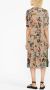 Ulla Johnson Midi-jurk met bloemenprint Beige - Thumbnail 4