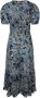 Ulla Johnson Midi-jurk met bloemenprint Blauw - Thumbnail 2