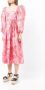 Ulla Johnson Midi-jurk met bloemenprint Roze - Thumbnail 3