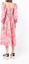 Ulla Johnson Midi-jurk met bloemenprint Roze - Thumbnail 4