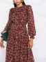 Ulla Johnson Midi-jurk met geometrische print Rood - Thumbnail 5