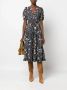 Ulla Johnson Midi-jurk met print Blauw - Thumbnail 2