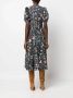 Ulla Johnson Midi-jurk met print Blauw - Thumbnail 4