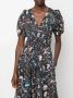 Ulla Johnson Midi-jurk met print Blauw - Thumbnail 5