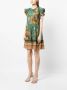 Ulla Johnson Mini-jurk met bloemenprint Groen - Thumbnail 3